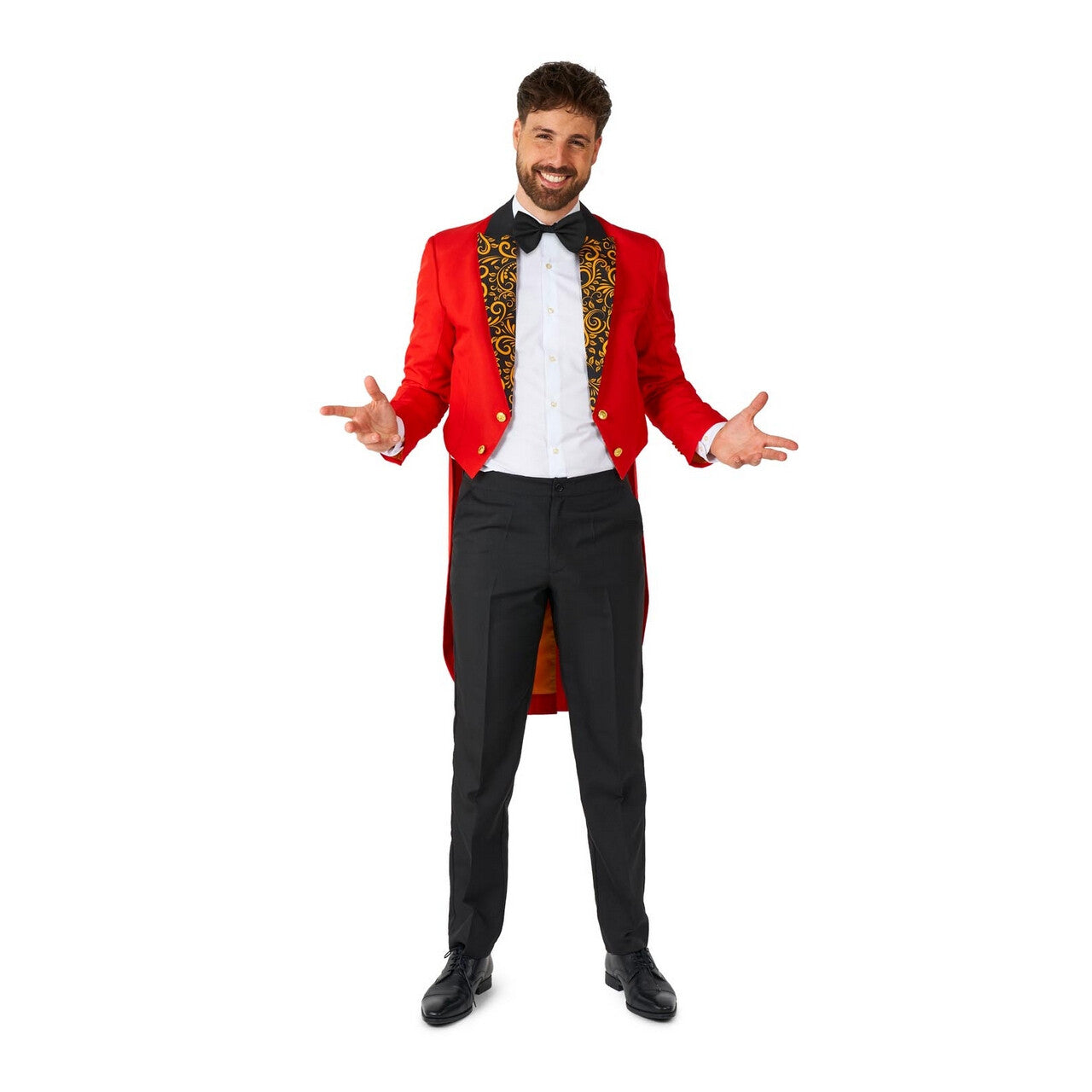 Op deze afbeelding zie je een Kostuums, van het merk Suitmeister. Dompteur Circus Beestenboel Man Kostuum