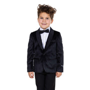 Op deze afbeelding zie je een Kostuums, van het merk Opposuits. Boys Dinner Jacket - Black Jongen Kostuum