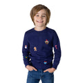 Boys X-Mas Iconen Blauw Jongen