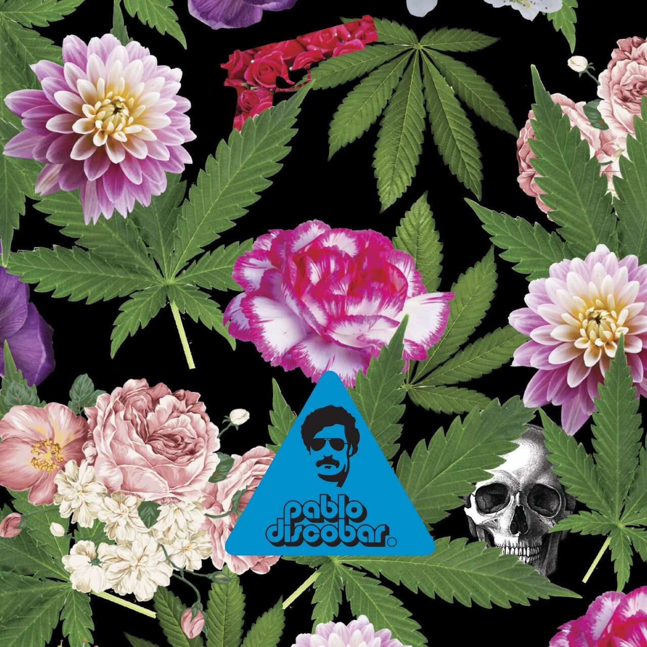 Op deze afbeelding zie je een Kostuums, van het merk Original Replicas. Pablo Discobar Festival Jas Marihuana Hawaii
