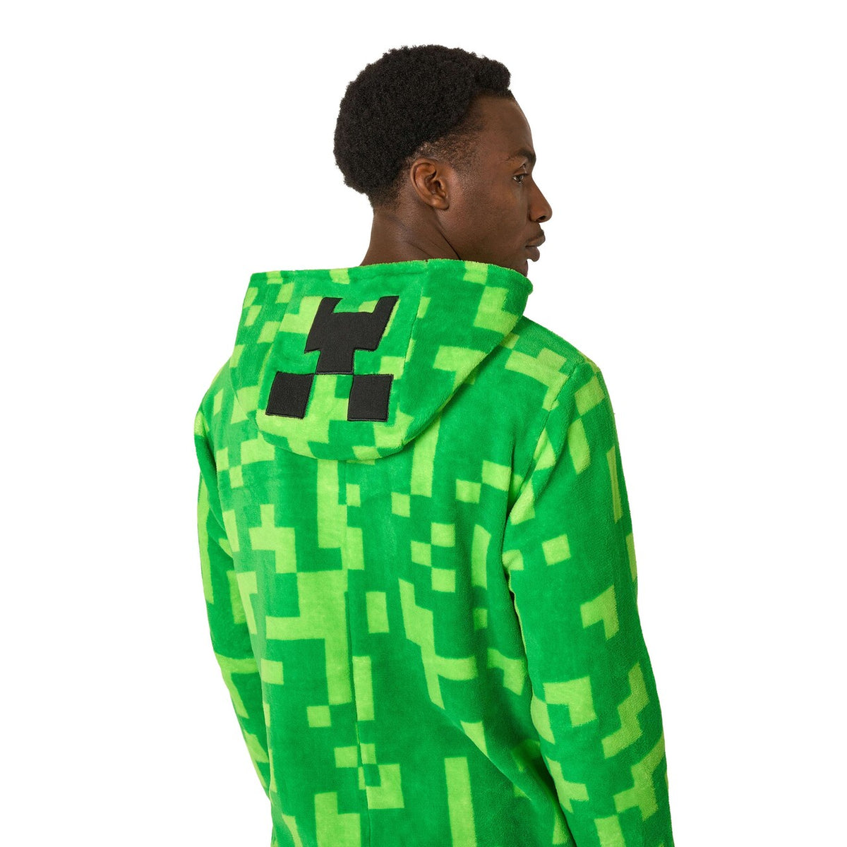 Op deze afbeelding zie je een Kostuums, van het merk Opposuits. Creeper Onesie - Minecraft™ Man Kostuum