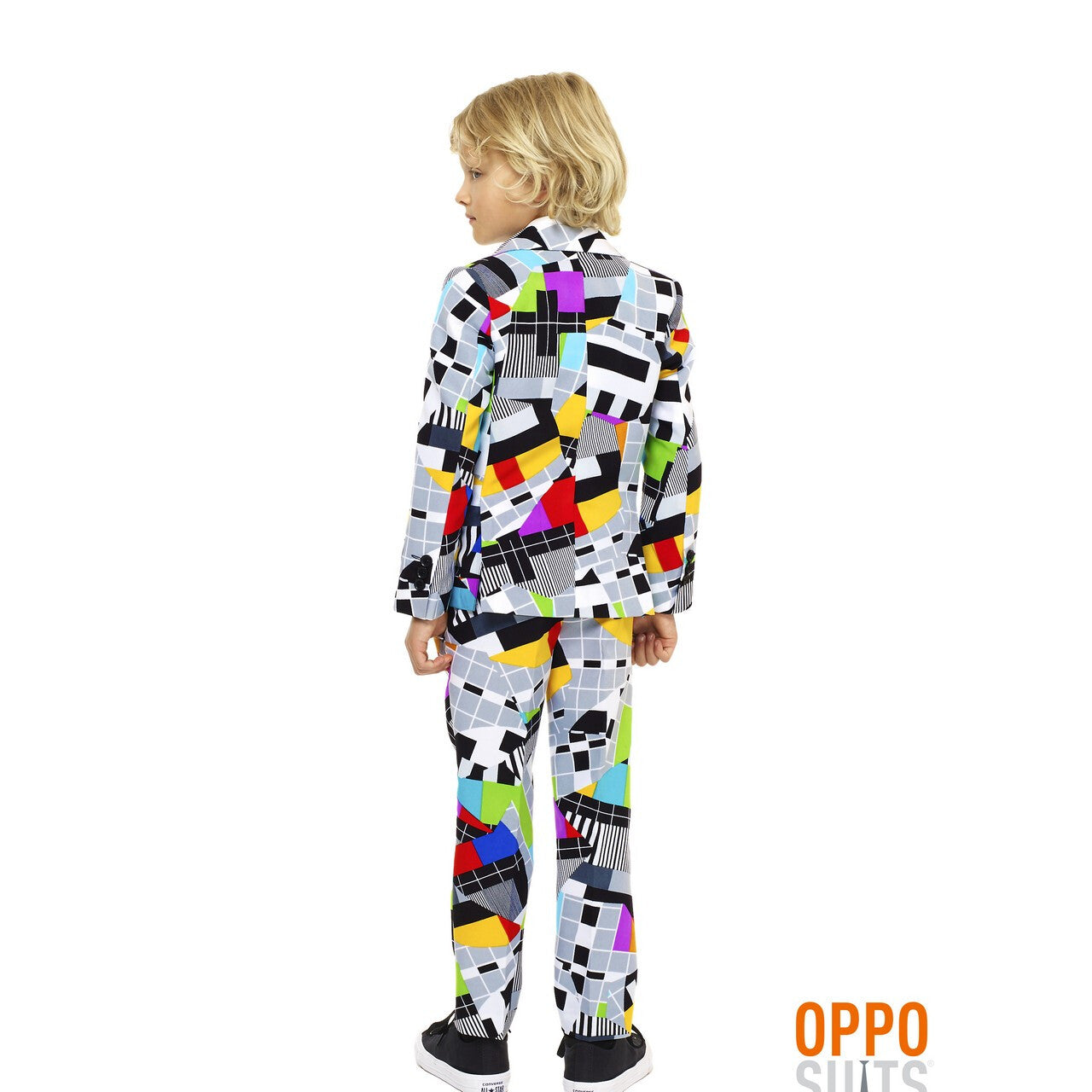 Op deze afbeelding zie je een Kostuums, van het merk Opposuits. Testival Testbeeld Opposuit Jongen Kostuum