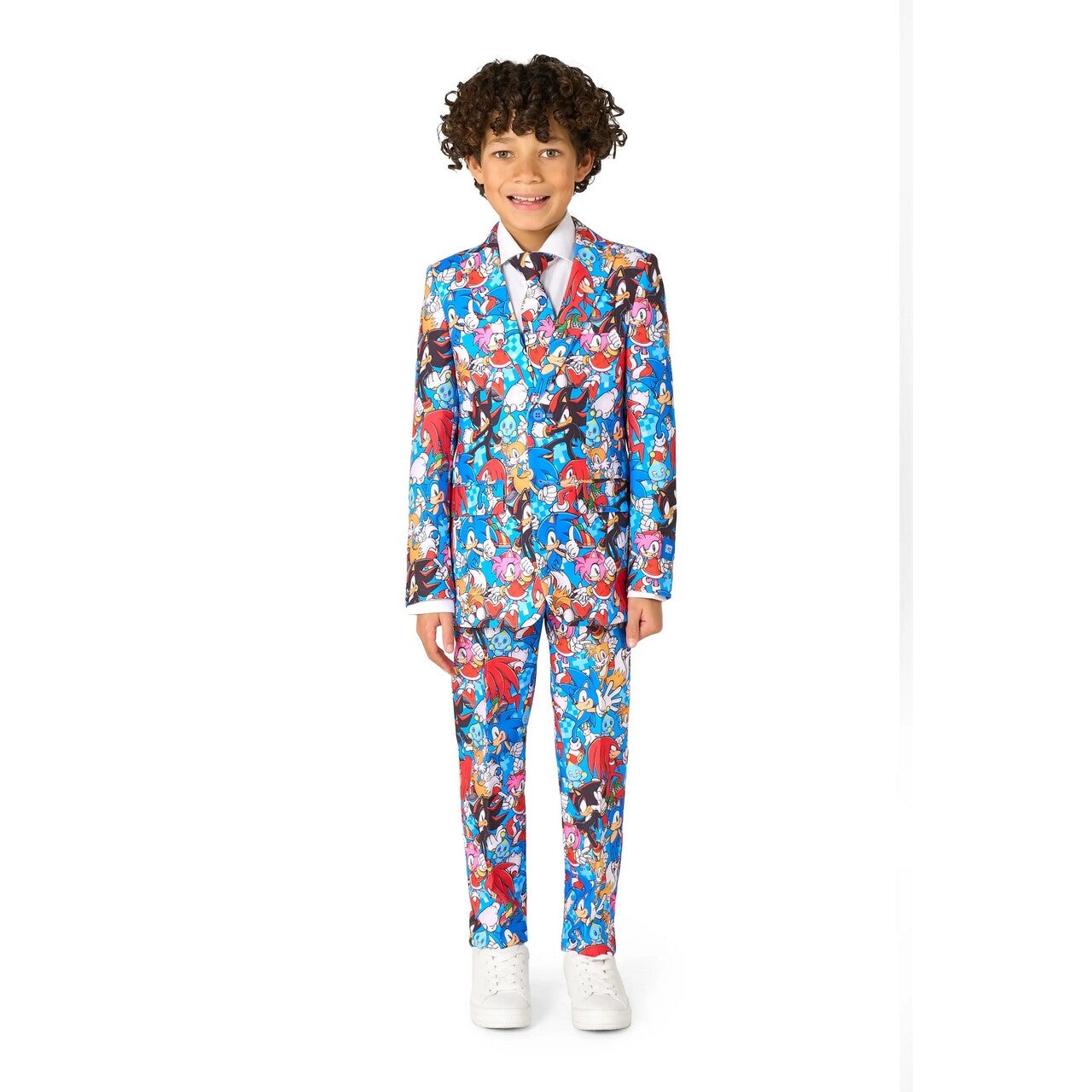 Op deze afbeelding zie je een Kostuums, van het merk Opposuits. Boys Sonic The Hedgehog™ Jongen Kostuum