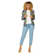 Op deze afbeelding zie je een Kostuums, van het merk Opposuits. Mama Mia Super Mario™ Dames Colbert Vrouw