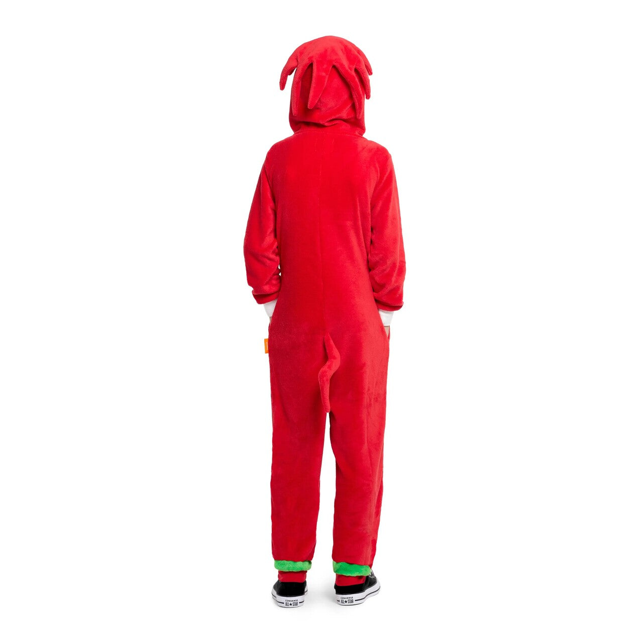 Op deze afbeelding zie je een Kostuums, van het merk Opposuits. Sonics Maatje Knuckles Onesie Kind Kostuum