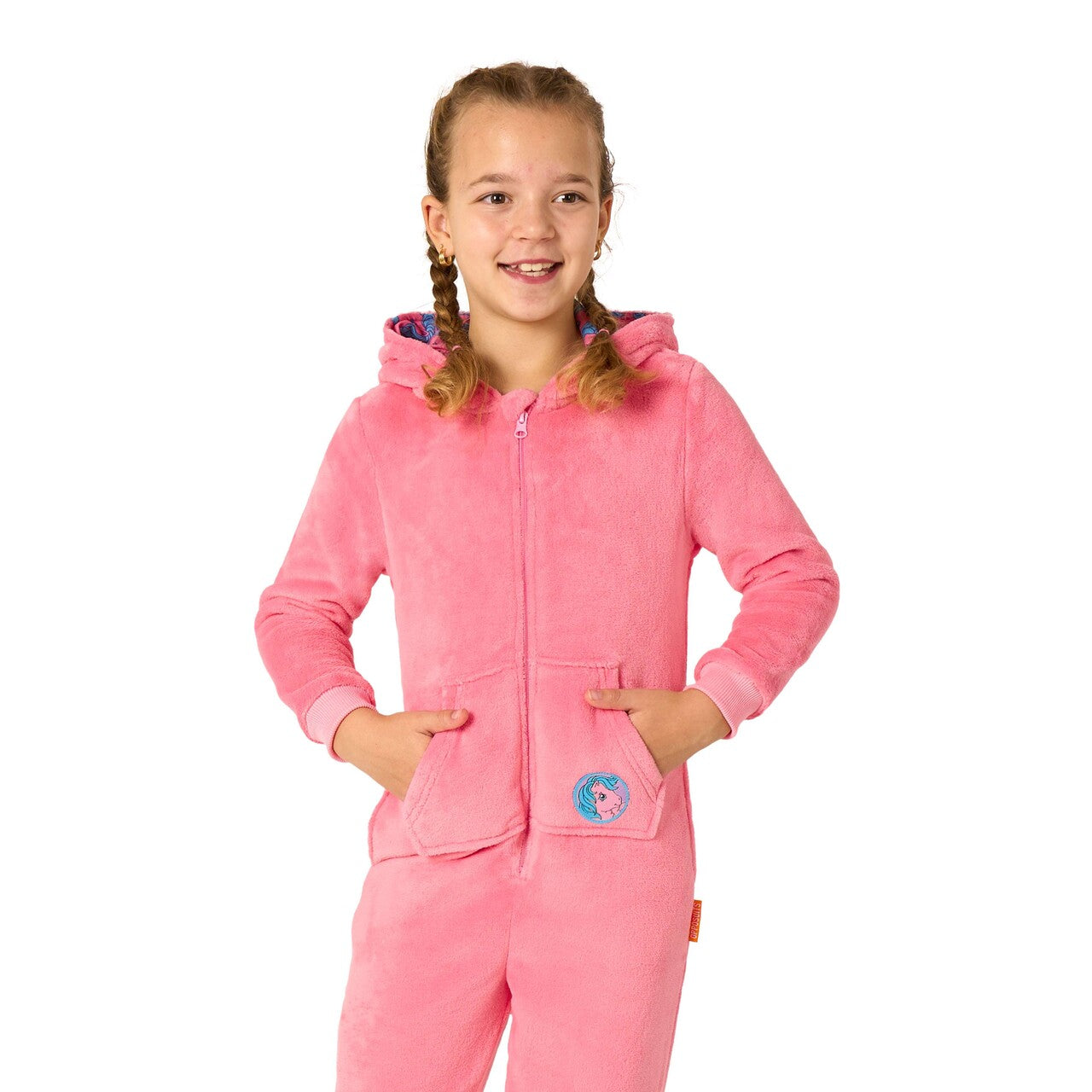 Op deze afbeelding zie je een Kostuums, van het merk Opposuits. Boys My Little Pony™ - Firefly Onesie Kind Kostuum