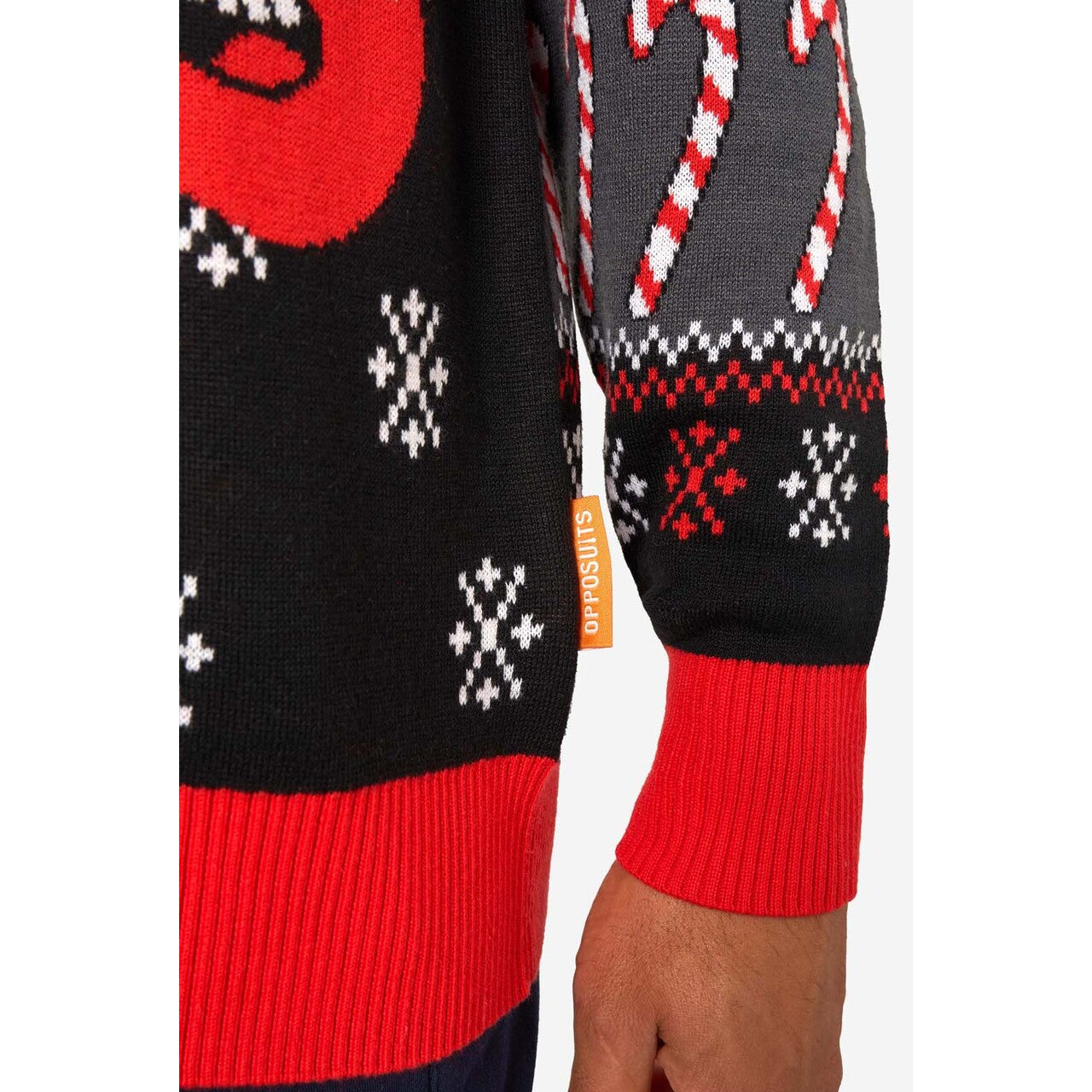 Op deze afbeelding zie je een Kostuums, van het merk Opposuits. Merry Jinglejoy Christmas Sweater Man