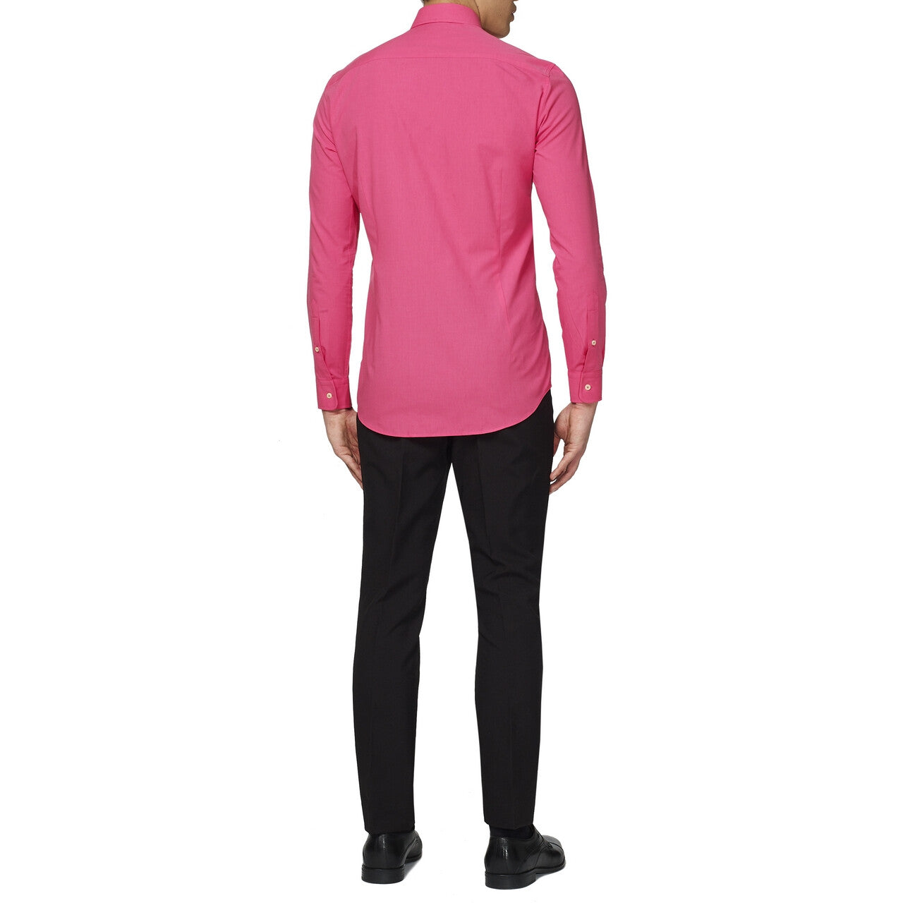 Op deze afbeelding zie je een Kostuums, van het merk Opposuits. Mister Pink Roze Overhemd Lange Mouwen Man