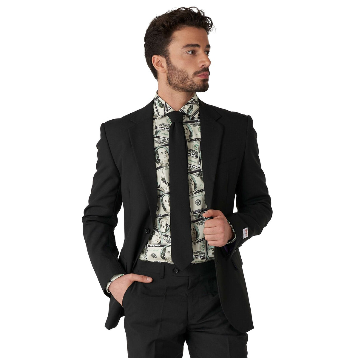 Op deze afbeelding zie je een Kostuums, van het merk Opposuits. Shirt Ls Cashanova Man