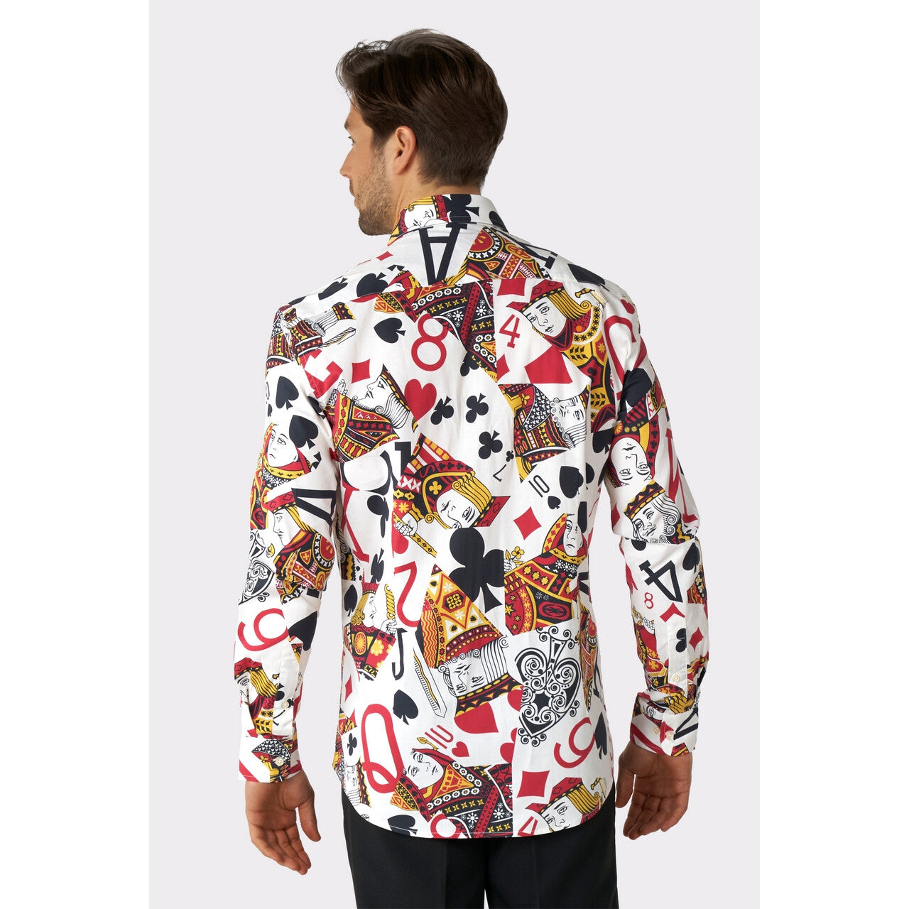 Op deze afbeelding zie je een Kostuums, van het merk Opposuits. Play Me King Of Clubs Blouse Man
