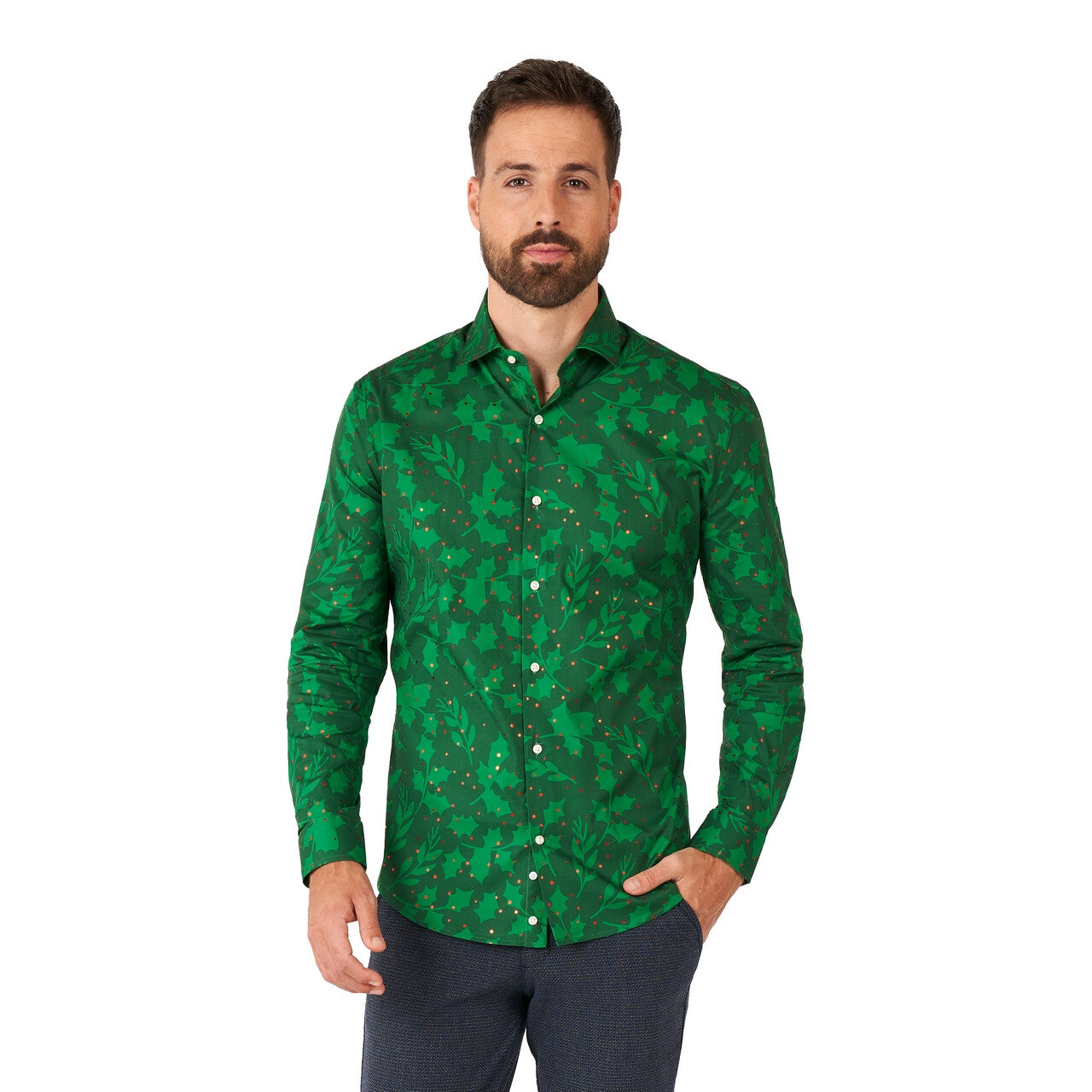 Op deze afbeelding zie je een Kostuums, van het merk Opposuits. Hulde Aan Hulst Overhemd Man