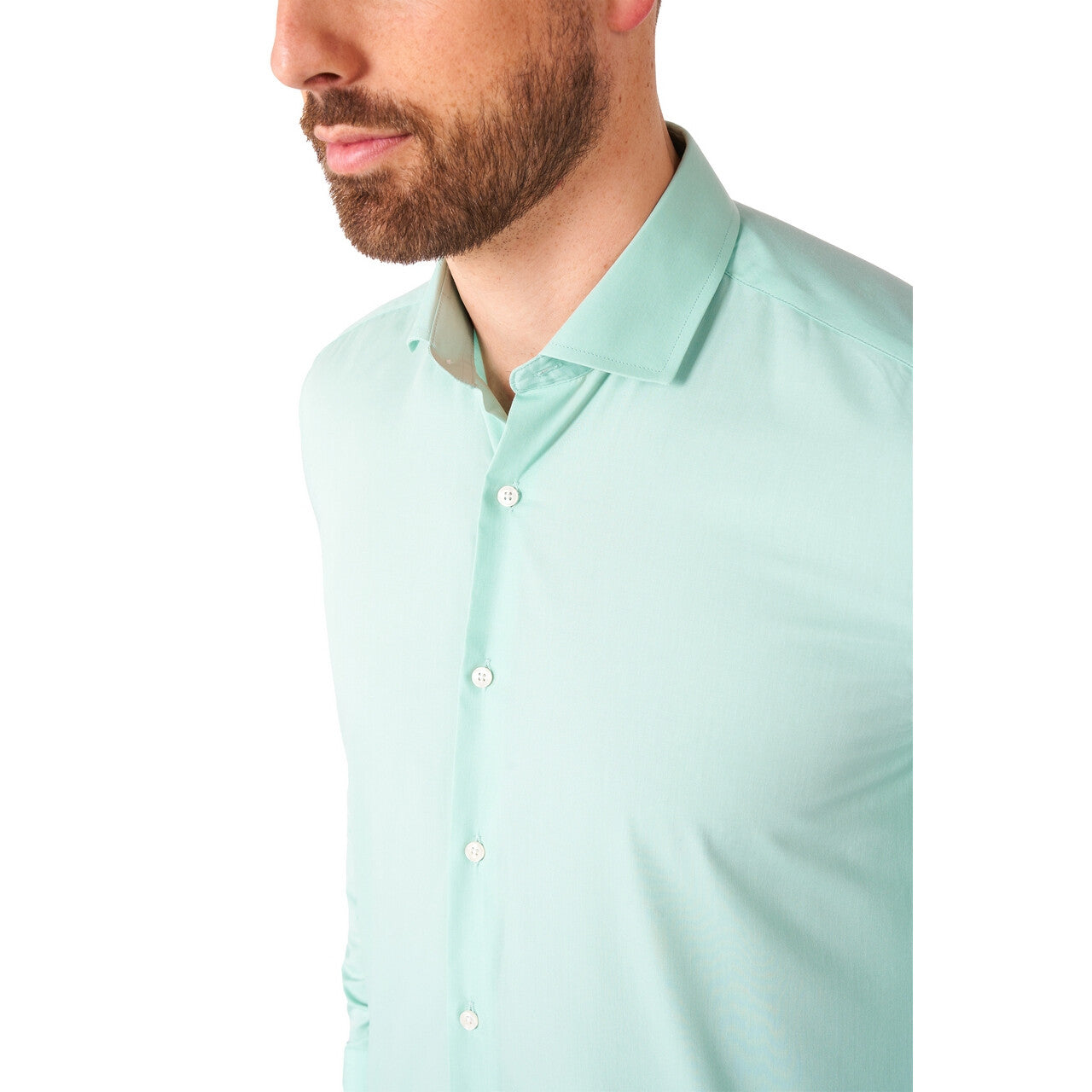 Op deze afbeelding zie je een Kostuums, van het merk Opposuits. Magic Mint Mink Overhemd Man