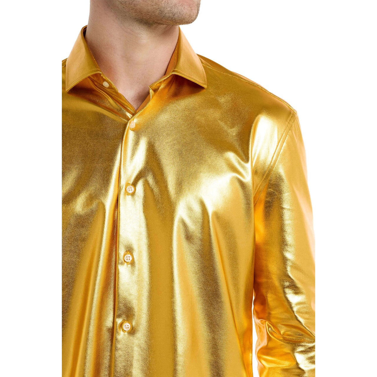 Op deze afbeelding zie je een Accessoires, van het merk Opposuits. Shirt Ls Groovy Gold