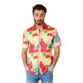 Hiding For Love Camo Blouse Man
