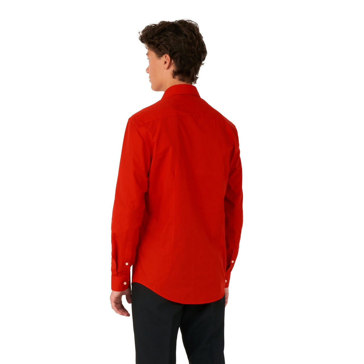 Op deze afbeelding zie je een Kostuums, van het merk Opposuits. Red Devil Tiener Overhemd Jongen