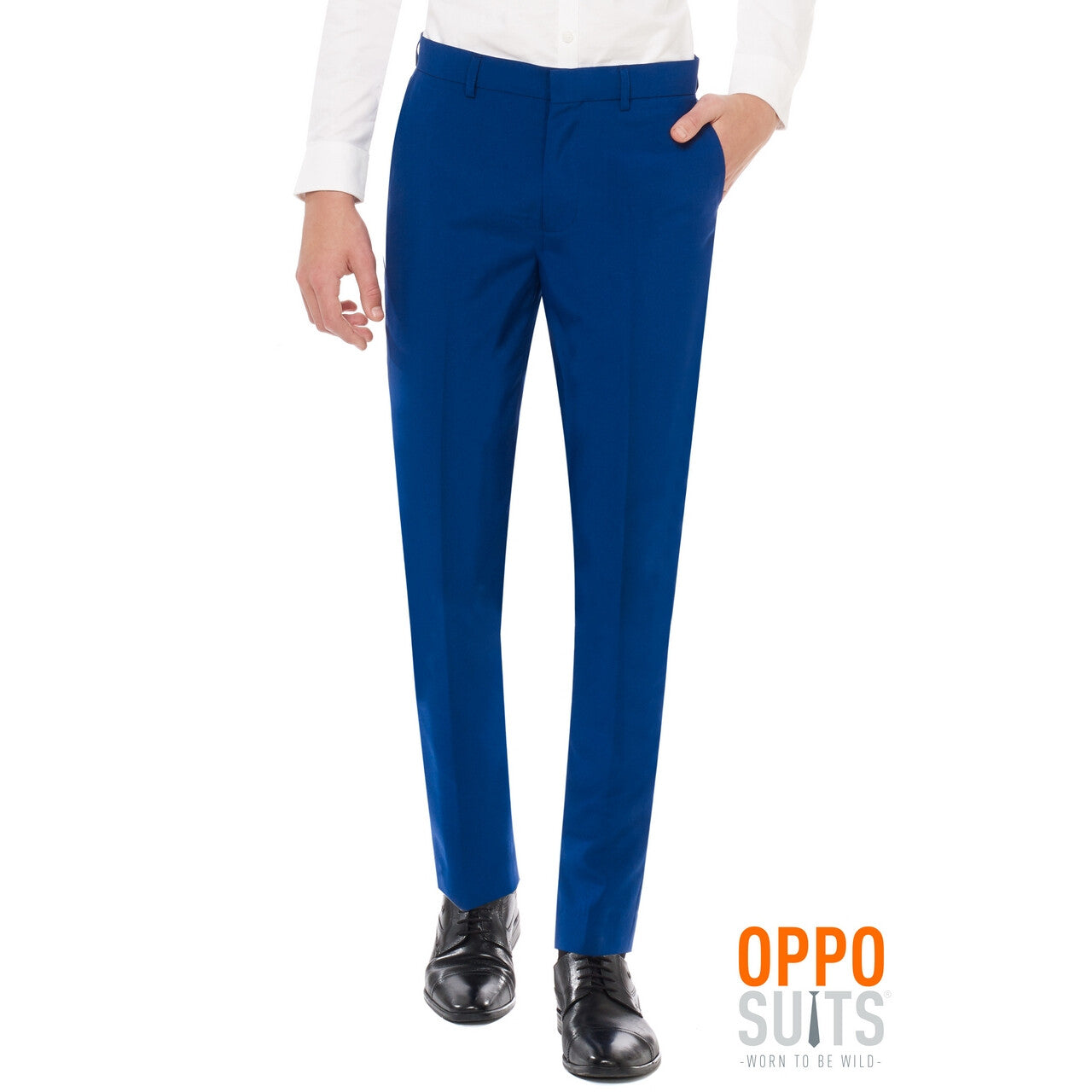 Op deze afbeelding zie je een Kostuums, van het merk Opposuits. Koninklijk Marine Blauw Navy Tiener Pak, 3delig Jongen