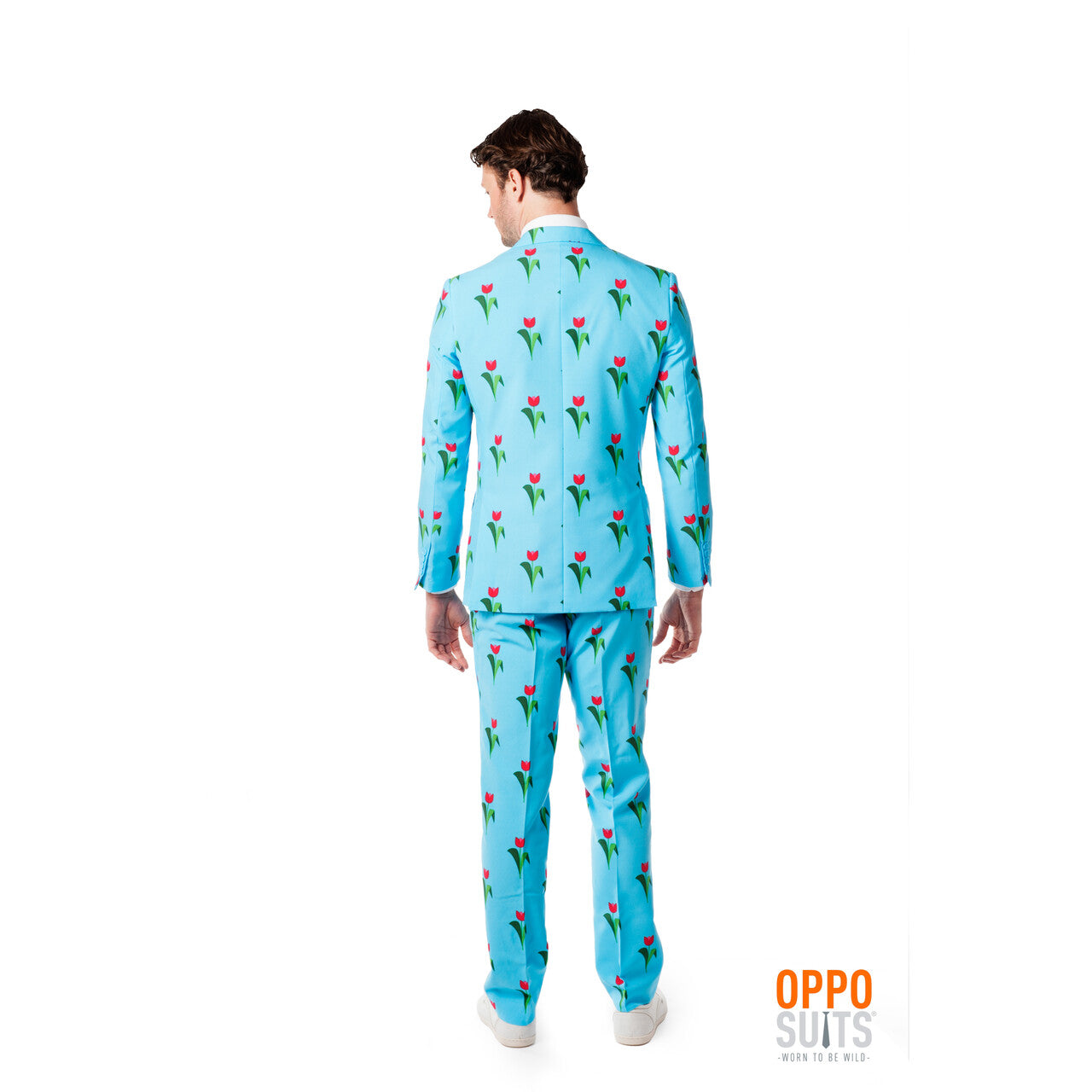 Op deze afbeelding zie je een Kostuums, van het merk Opposuits. Tulips From Amsterdam Tulpen Opposuit Kostuum Man