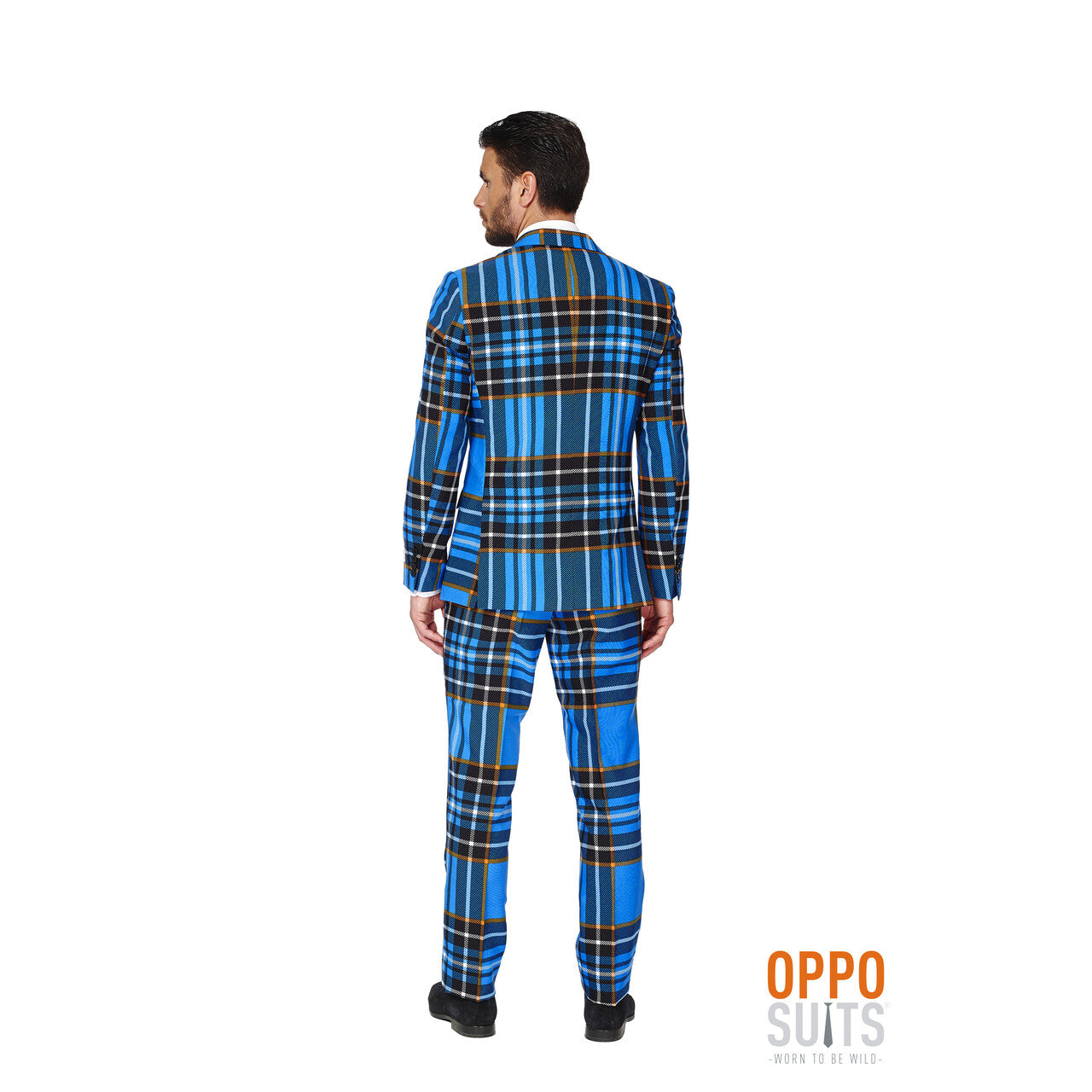 Op deze afbeelding zie je een Kostuums, van het merk Opposuits. Mister Braveheart Opposuit Kostuum Man