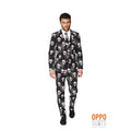 Heavy Halloween Skulleton Opposuit Kostuum Man