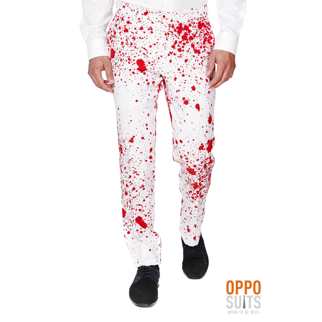 Op deze afbeelding zie je een Kostuums, van het merk Opposuits. Crazy Bloody Harry Opposuit Kostuum Man