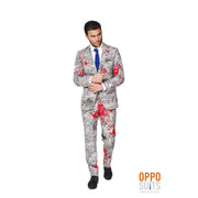 Op deze afbeelding zie je een Kostuums, van het merk Opposuits. Horror Zombiac Opposuit Kostuum Man