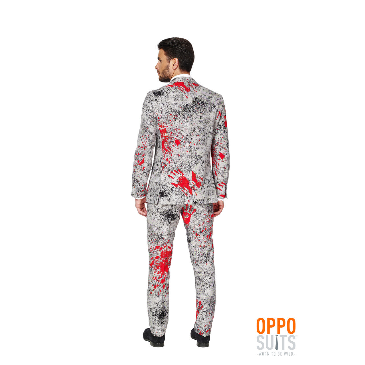 Op deze afbeelding zie je een Kostuums, van het merk Opposuits. Horror Zombiac Opposuit Kostuum Man