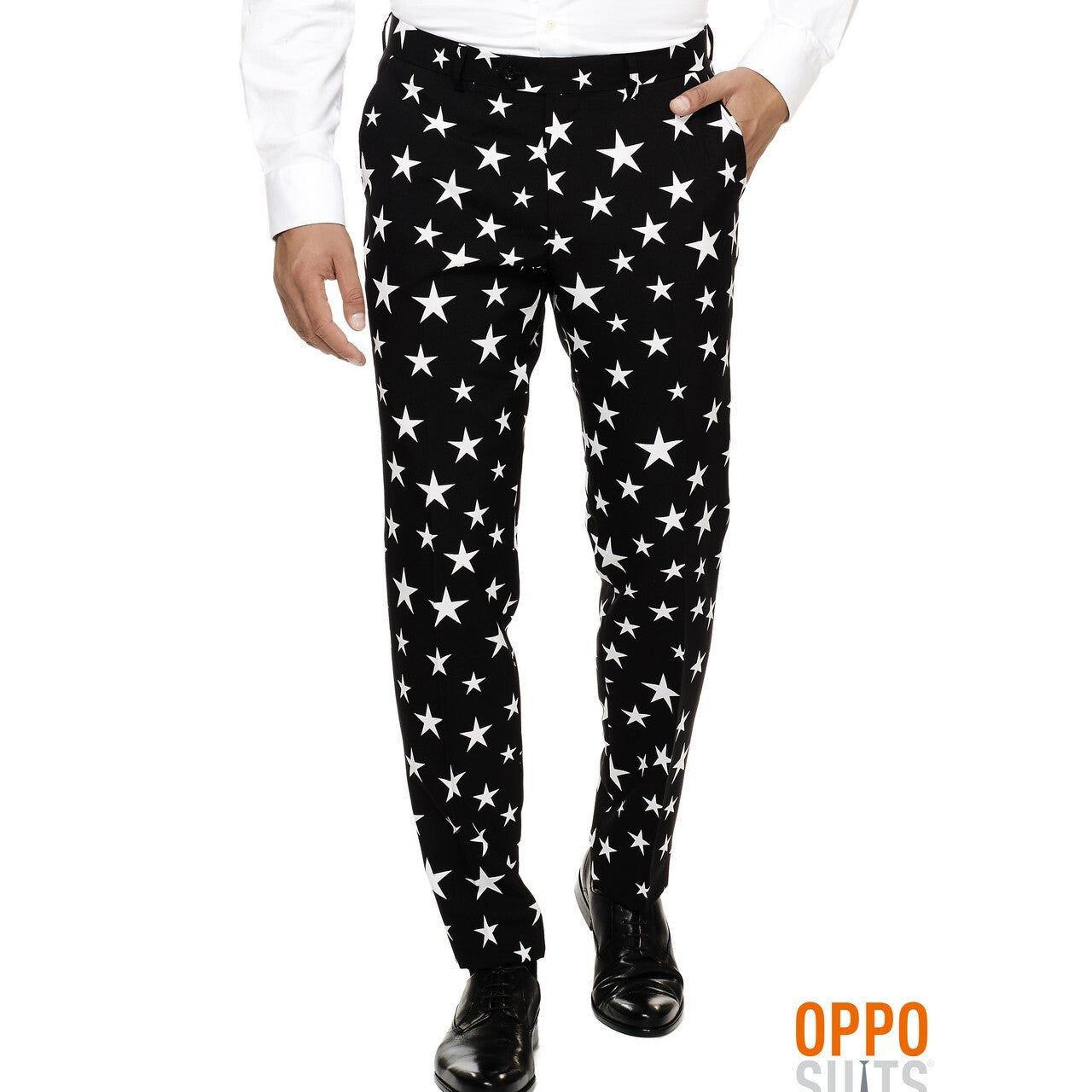Op deze afbeelding zie je een Kostuums, van het merk Opposuits. Sterrennacht Starstruck Opposuit Man Kostuum