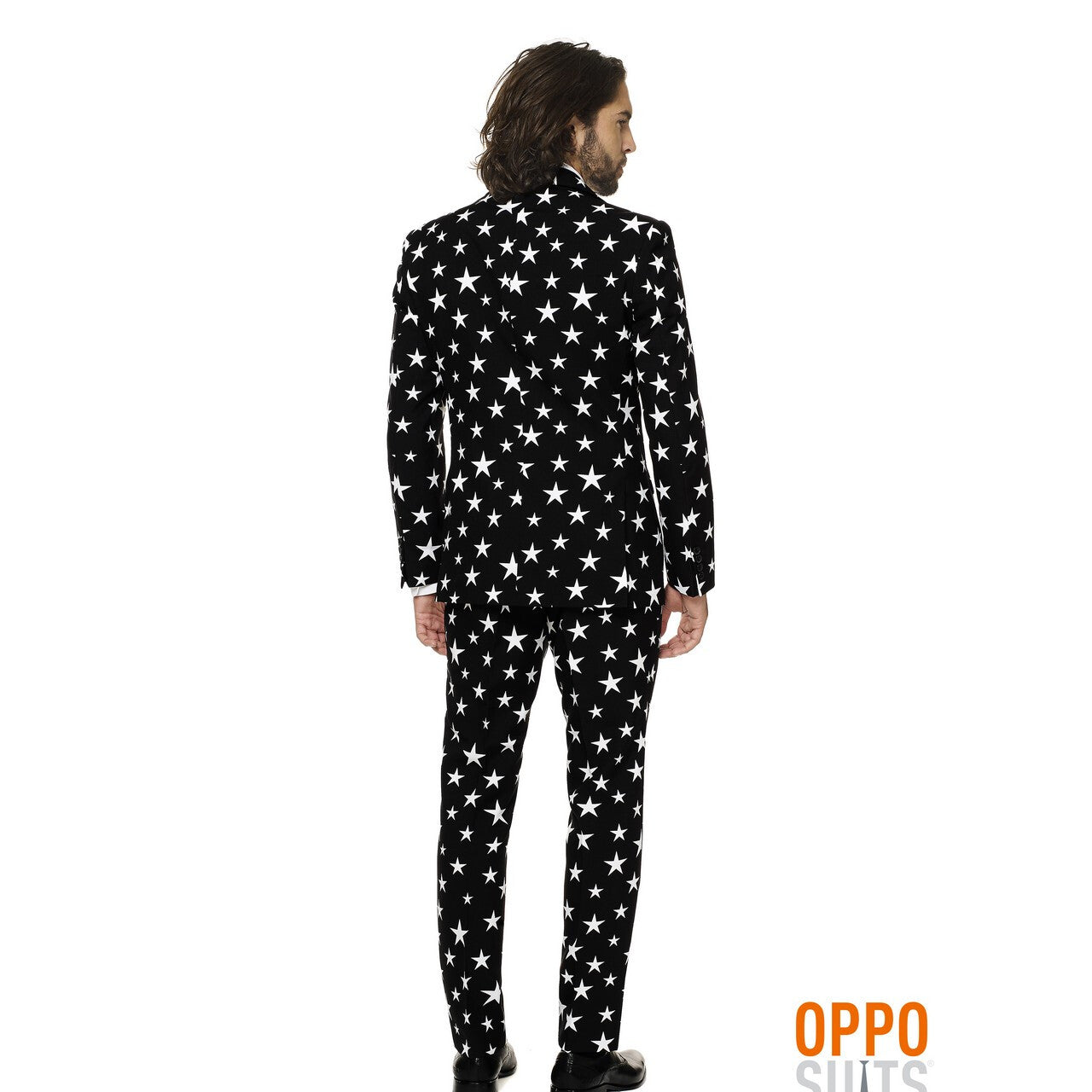 Op deze afbeelding zie je een Kostuums, van het merk Opposuits. Sterrennacht Starstruck Opposuit Man Kostuum
