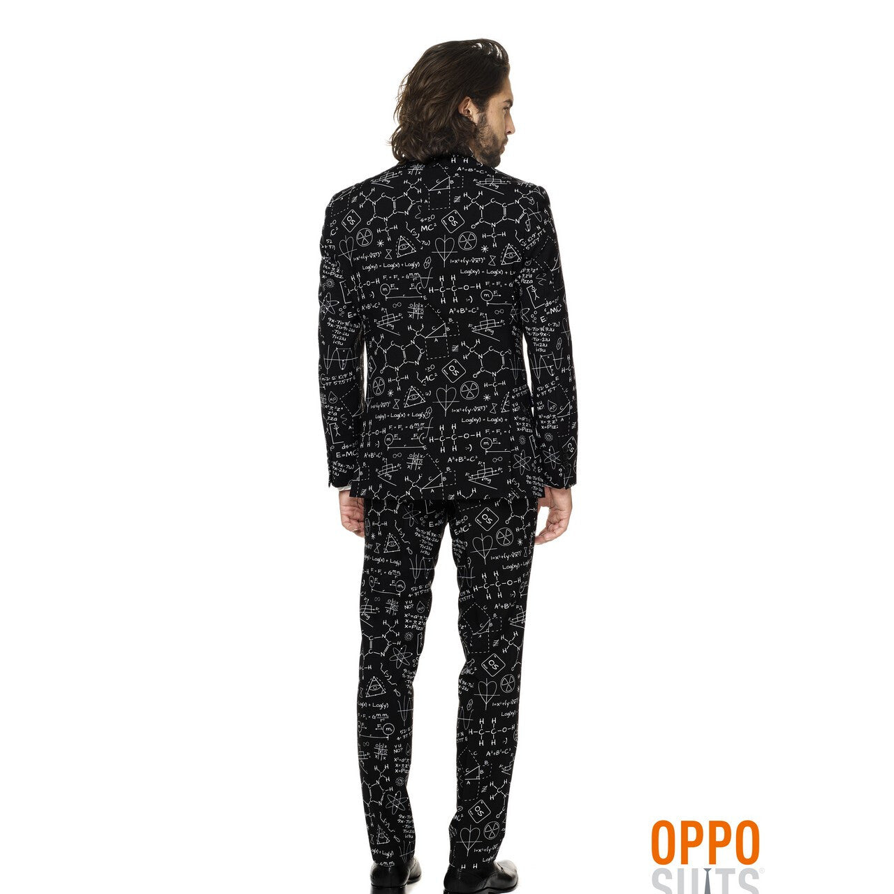 Op deze afbeelding zie je een Kostuums, van het merk Opposuits. Nerdy Beta Science Faction Opposuit Man Kostuum
