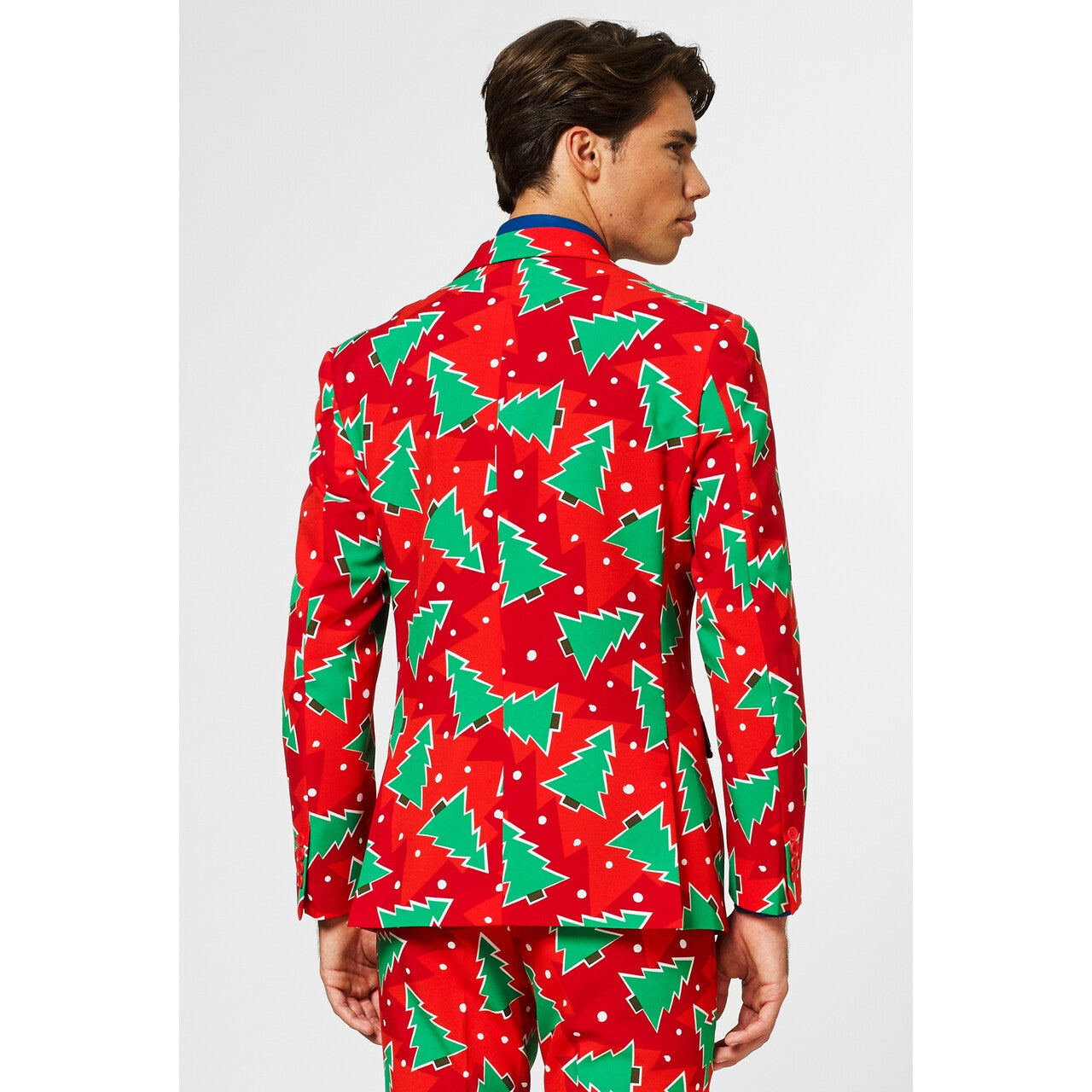 Op deze afbeelding zie je een Kostuums, van het merk Opposuits. Fine Pine Kerstbomen Man Kostuum