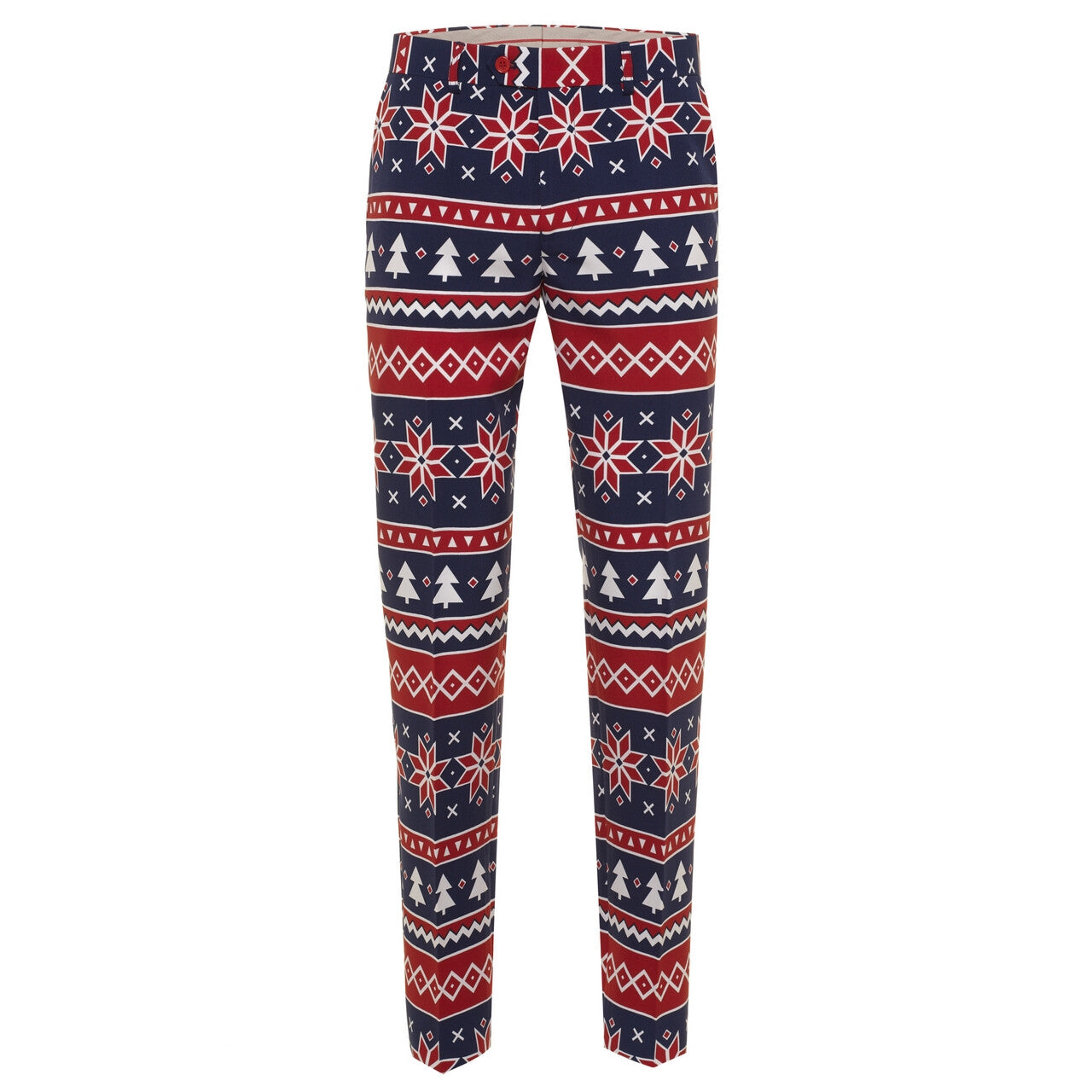 Op deze afbeelding zie je een Kostuums, van het merk Opposuits. Nordic Noel Kerstbomen IJskristallen Man Kostuum