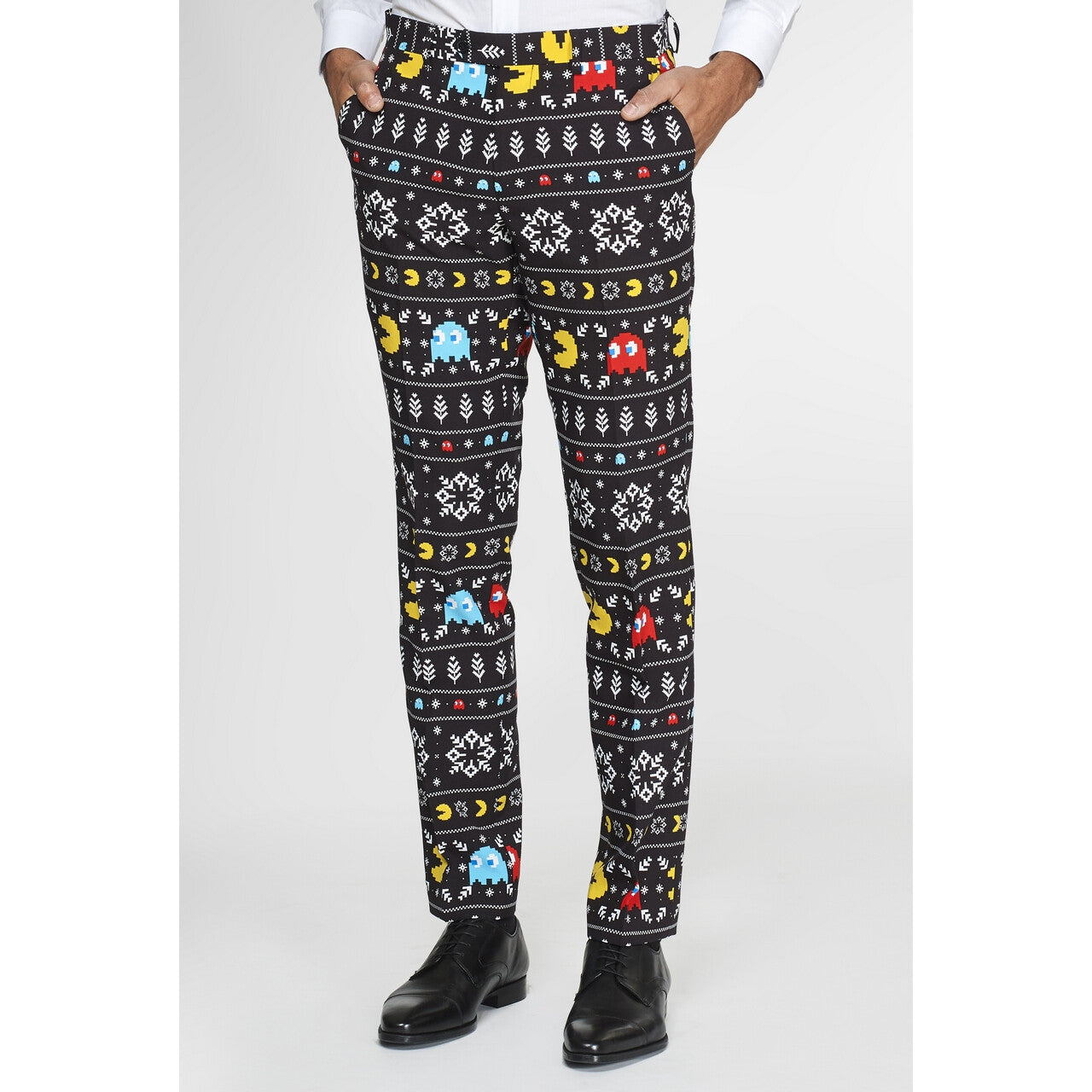 Op deze afbeelding zie je een Kostuums, van het merk Opposuits. Winter Pac-Man™ Computerspel Kostuum