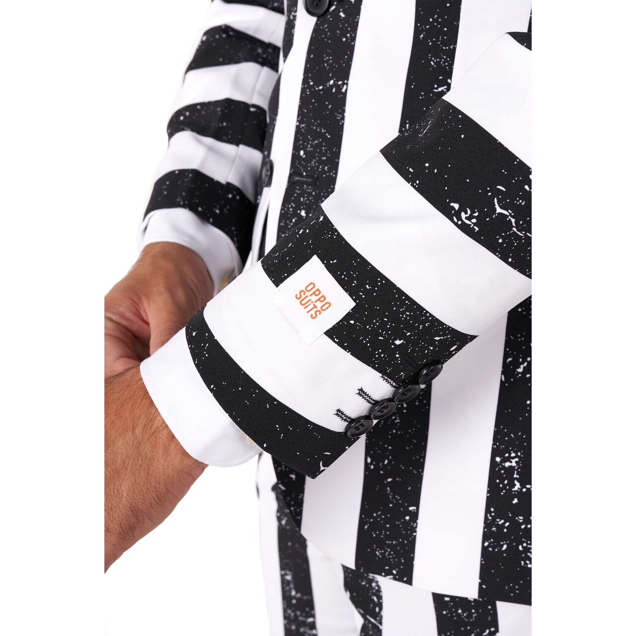 Op deze afbeelding zie je een Kostuums, van het merk Opposuits. Beetlejuice™ Man Kostuum
