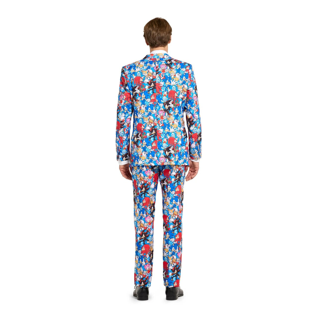Op deze afbeelding zie je een Kostuums, van het merk Opposuits. Sonic The Hedgehog Hero Icons Man Kostuum