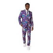 Op deze afbeelding zie je een Kostuums, van het merk Opposuits. Pokémon Ghost Types Man Kostuum