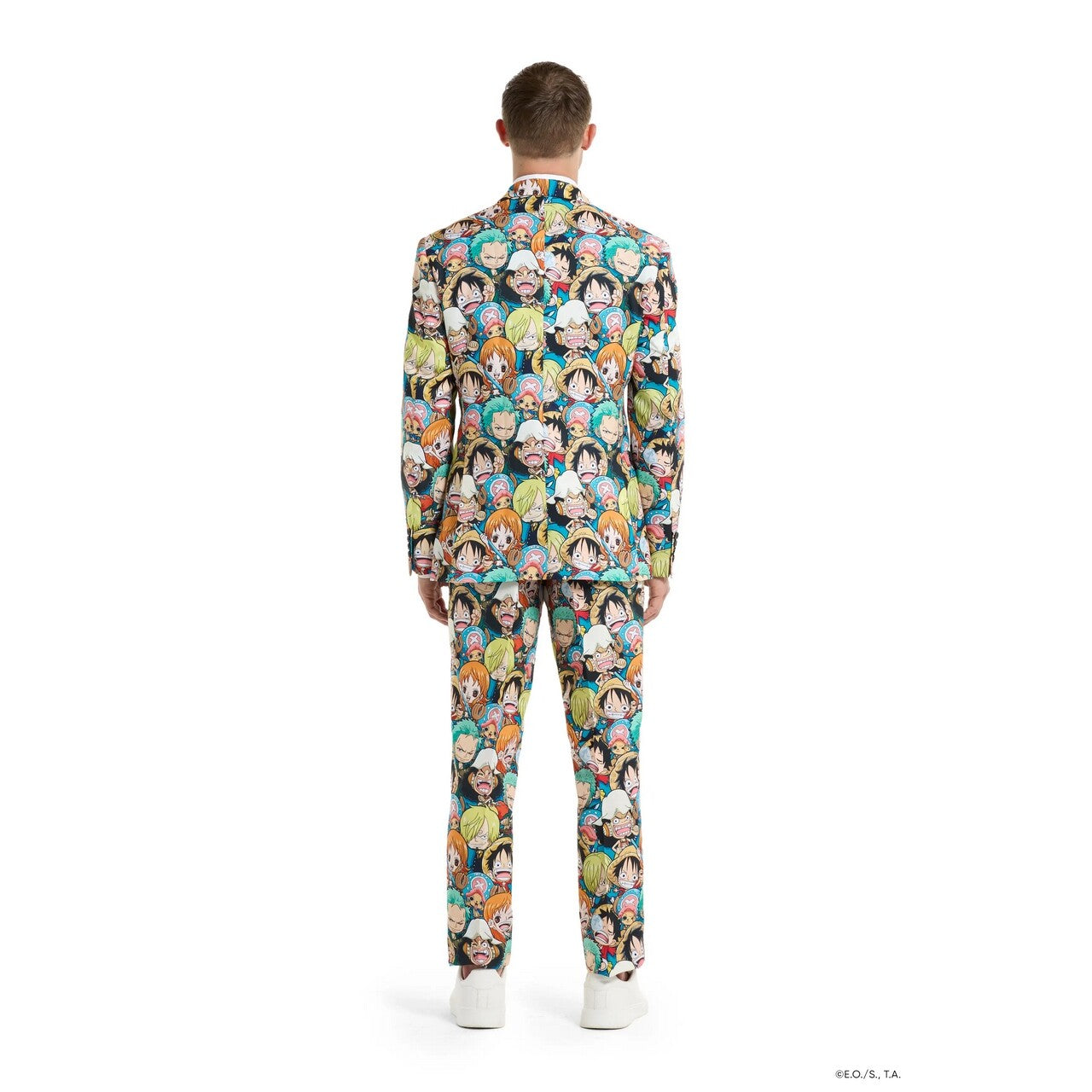 Op deze afbeelding zie je een Kostuums, van het merk Opposuits. One Piece Anime Man Kostuum
