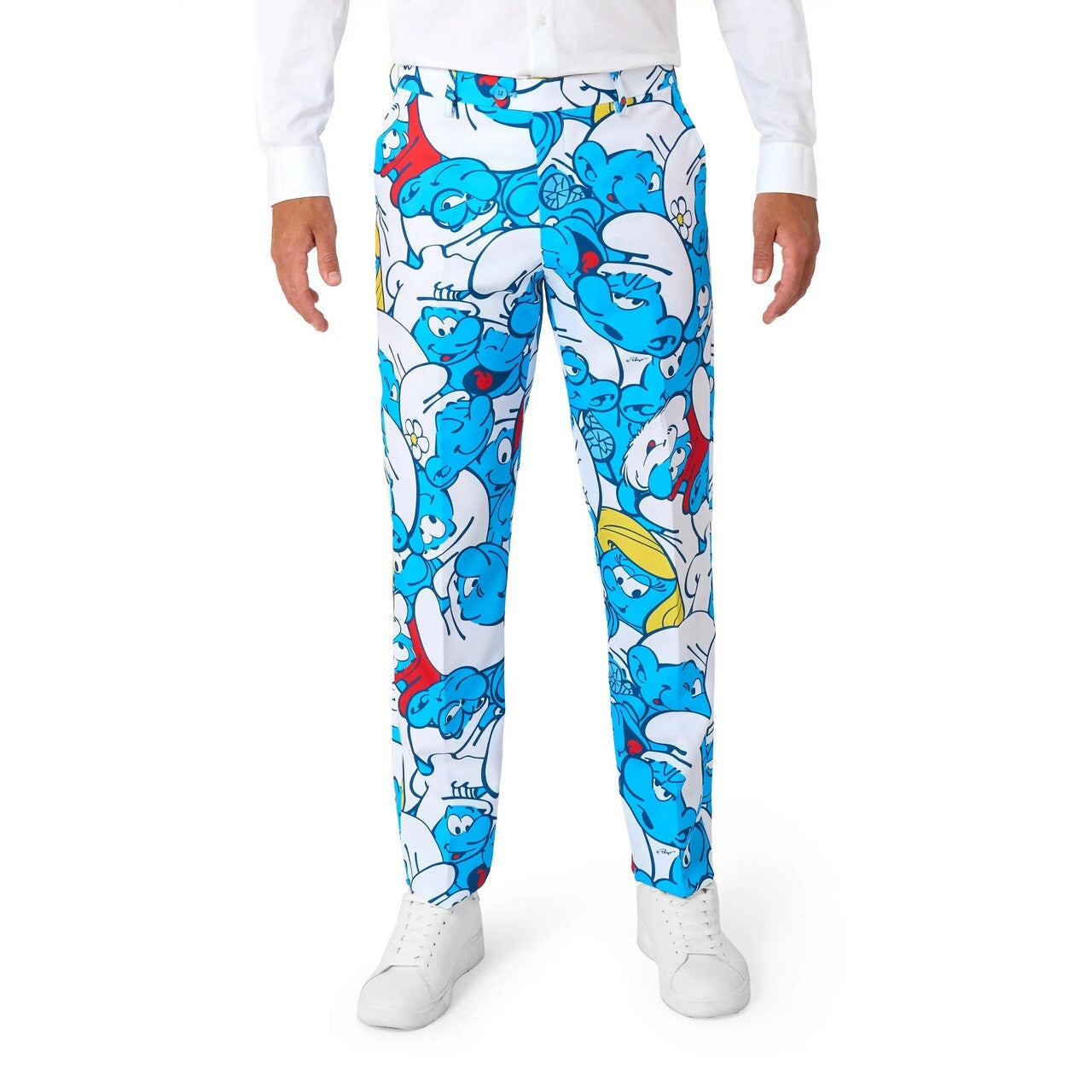 Op deze afbeelding zie je een Kostuums, van het merk Opposuits. The Smurfs Man Kostuum