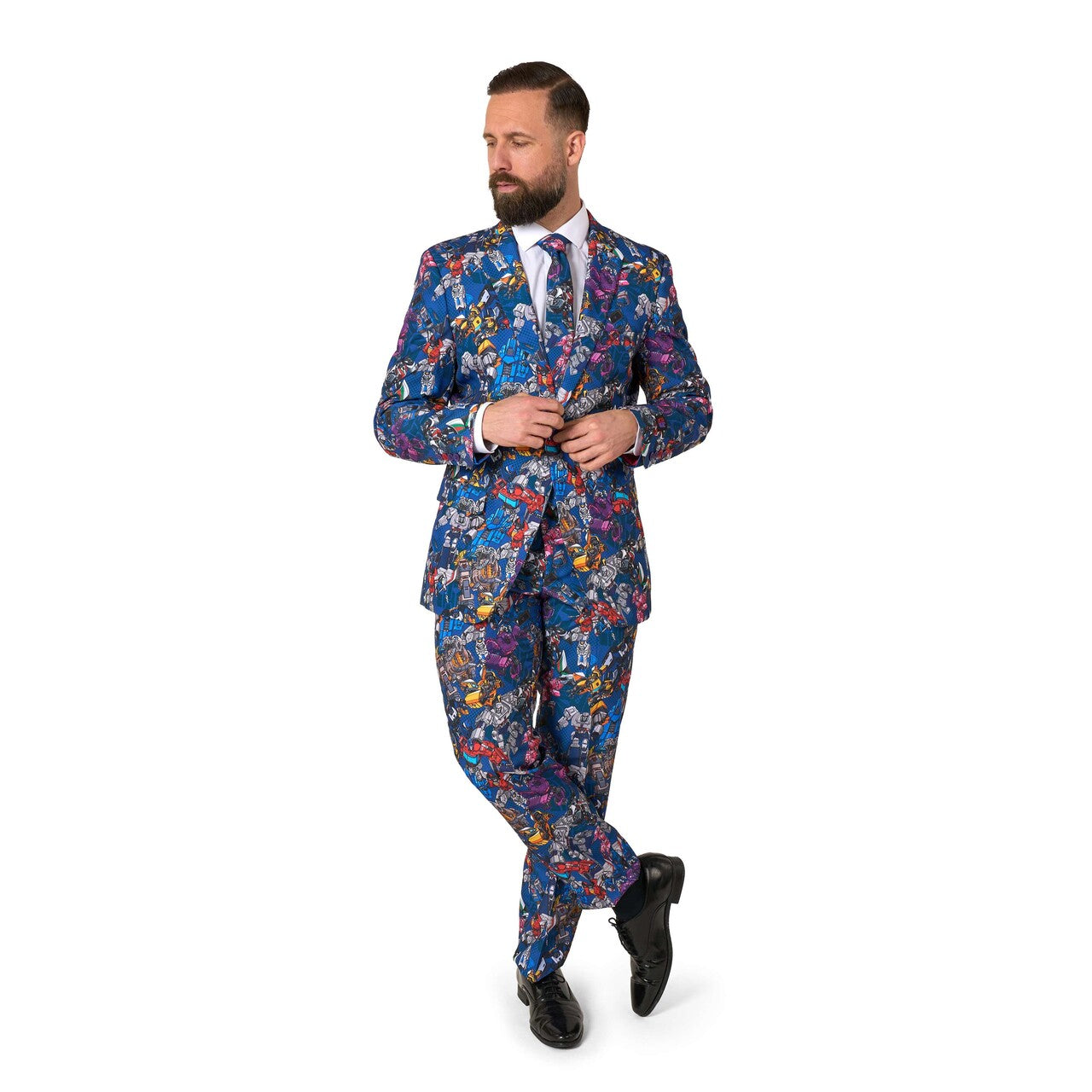 Op deze afbeelding zie je een Kostuums, van het merk Opposuits. Transformers™ Man Kostuum