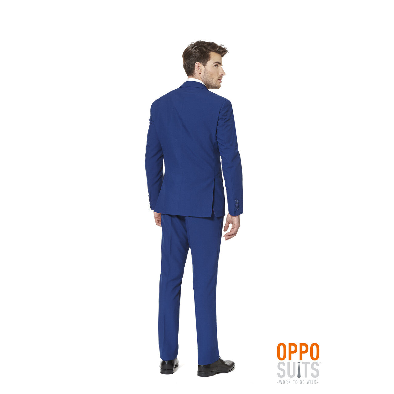 Op deze afbeelding zie je een Kostuums, van het merk Opposuits. Klassiek Navy Royale Opposuit Man Kostuum