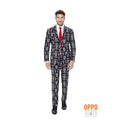Dia De Los Muertos Haunting Hombre Opposuit Man Kostuum