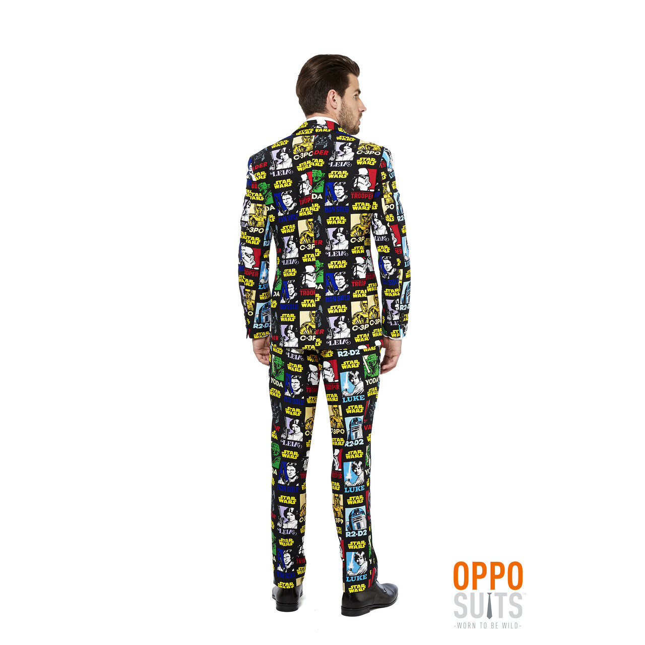 Op deze afbeelding zie je een Kostuums, van het merk Opposuits. Star Wars™ Strong Force Opposuit Man Kostuum