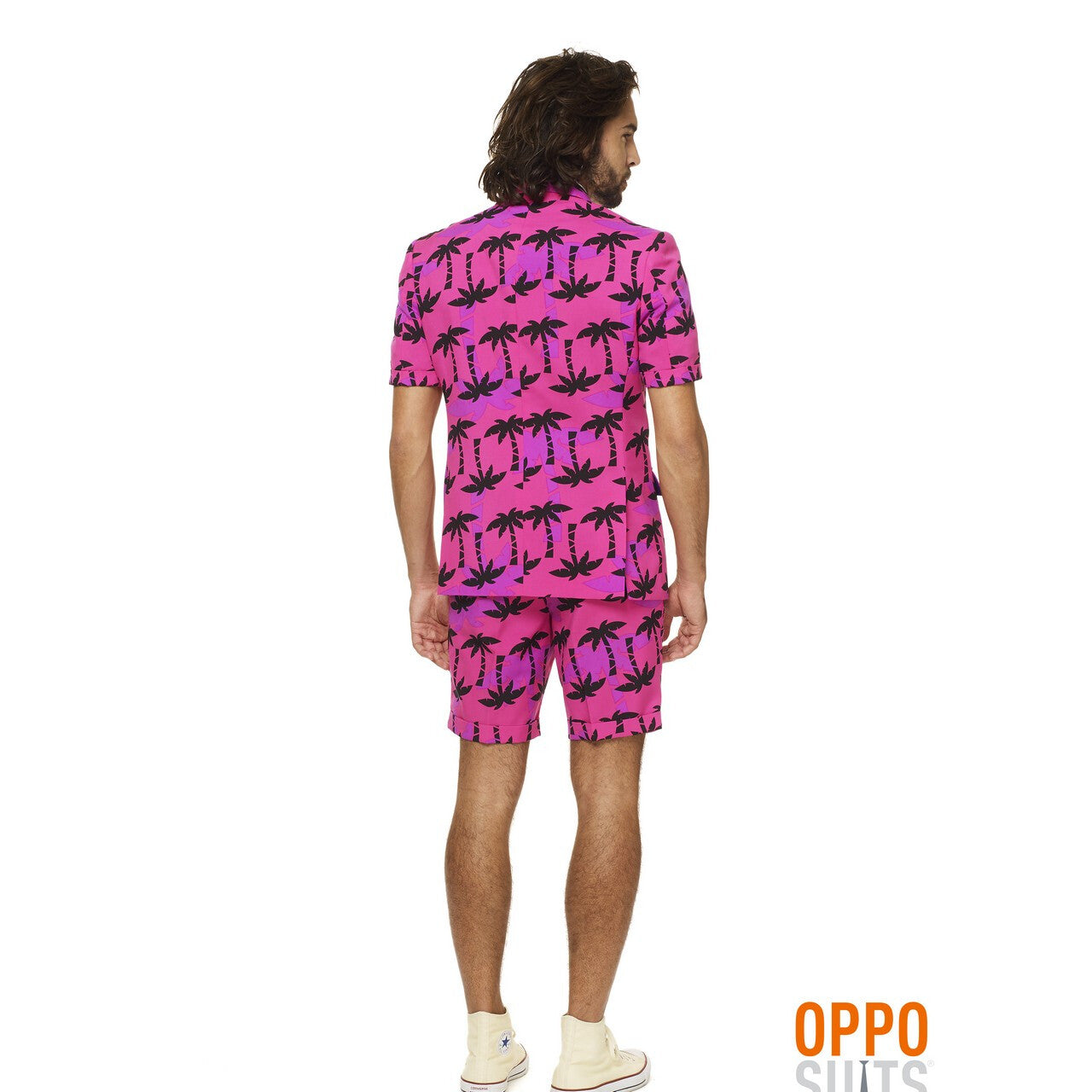 Op deze afbeelding zie je een Kostuums, van het merk Opposuits. Summer Hawaii Tropical Inn Opposuit Kostuum Man