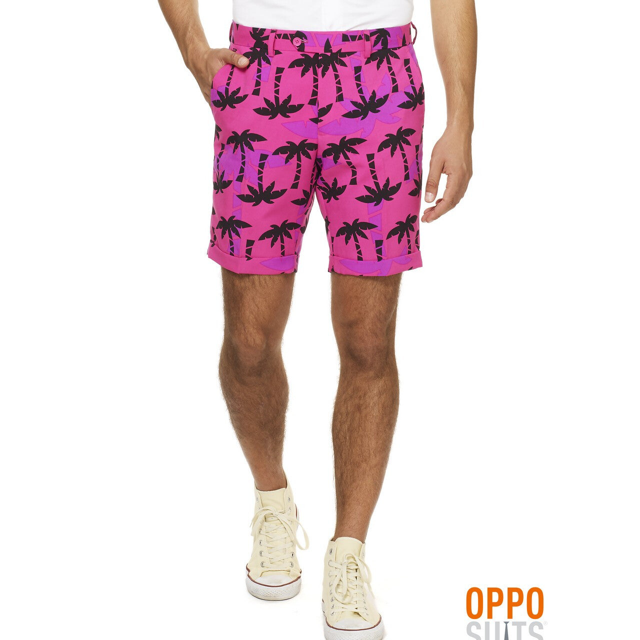 Op deze afbeelding zie je een Kostuums, van het merk Opposuits. Summer Hawaii Tropical Inn Opposuit Kostuum Man