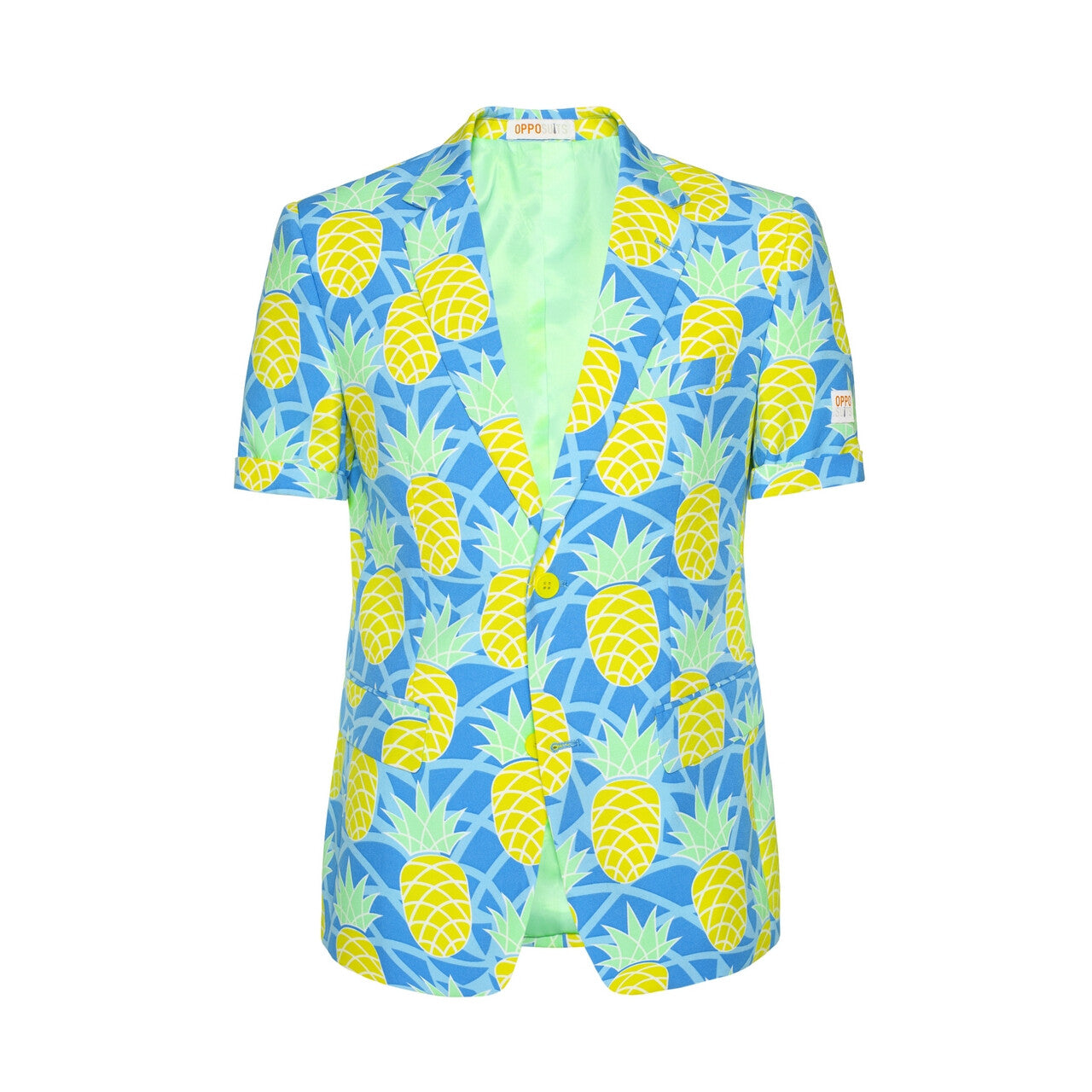 Op deze afbeelding zie je een Kostuums, van het merk Opposuits. Tropisch Lange Zomer Ananas Zomer Man Kostuum