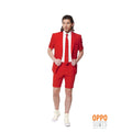 Summer Festival Intense Red Devil Opposuit Man Kostuum