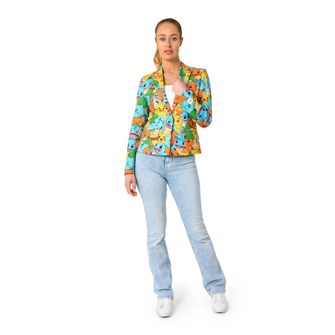 Op deze afbeelding zie je een Kostuums, van het merk Opposuits. Pokemon Vrouw