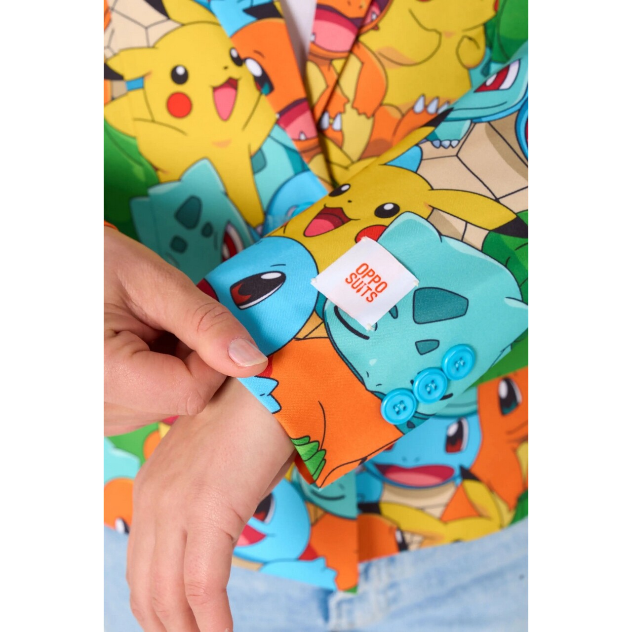 Op deze afbeelding zie je een Kostuums, van het merk Opposuits. Pokemon Vrouw