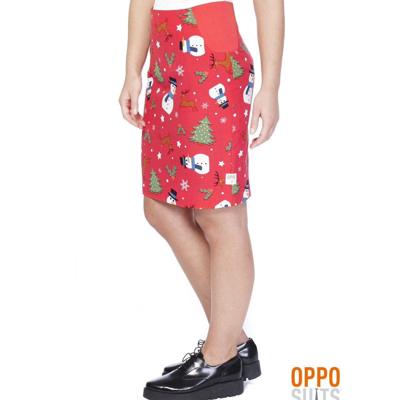 Op deze afbeelding zie je een Kostuums, van het merk Opposuits. December Christmiss Opposuit Vrouw Kostuum