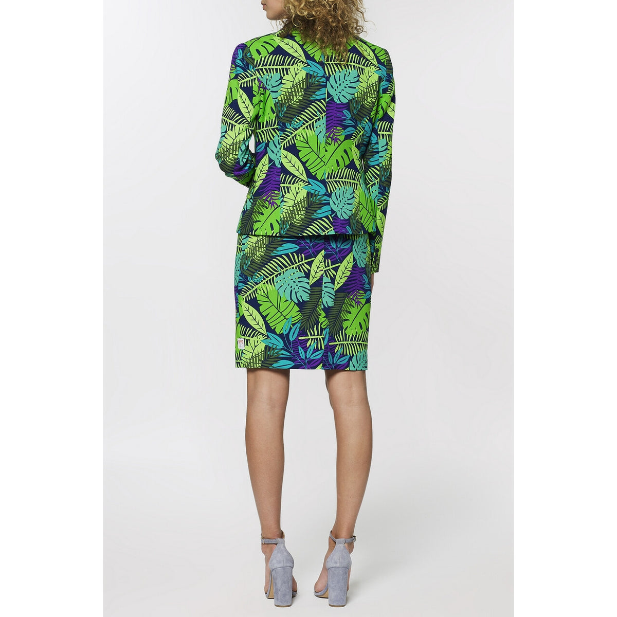 Op deze afbeelding zie je een Kostuums, van het merk Opposuits. Juicy Jungle Tropische Varens Vrouw Kostuum