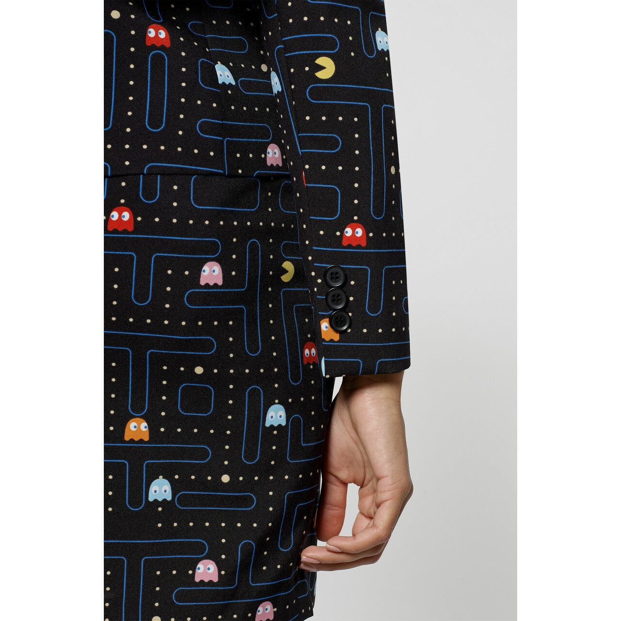 Op deze afbeelding zie je een Kostuums, van het merk Opposuits. Madam Pac-Man™ Vrouw Kostuum